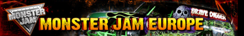 Webseite der "Monster Jam Europe"